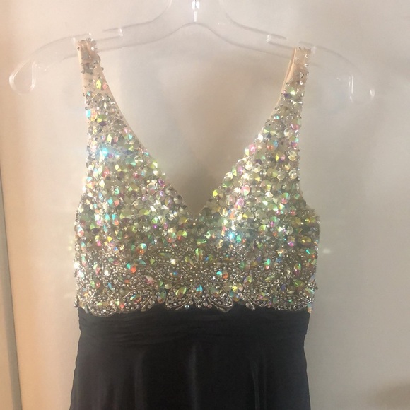 Sequence Princess Prom Dress, size small, fit and flare - Picture 2 of 4